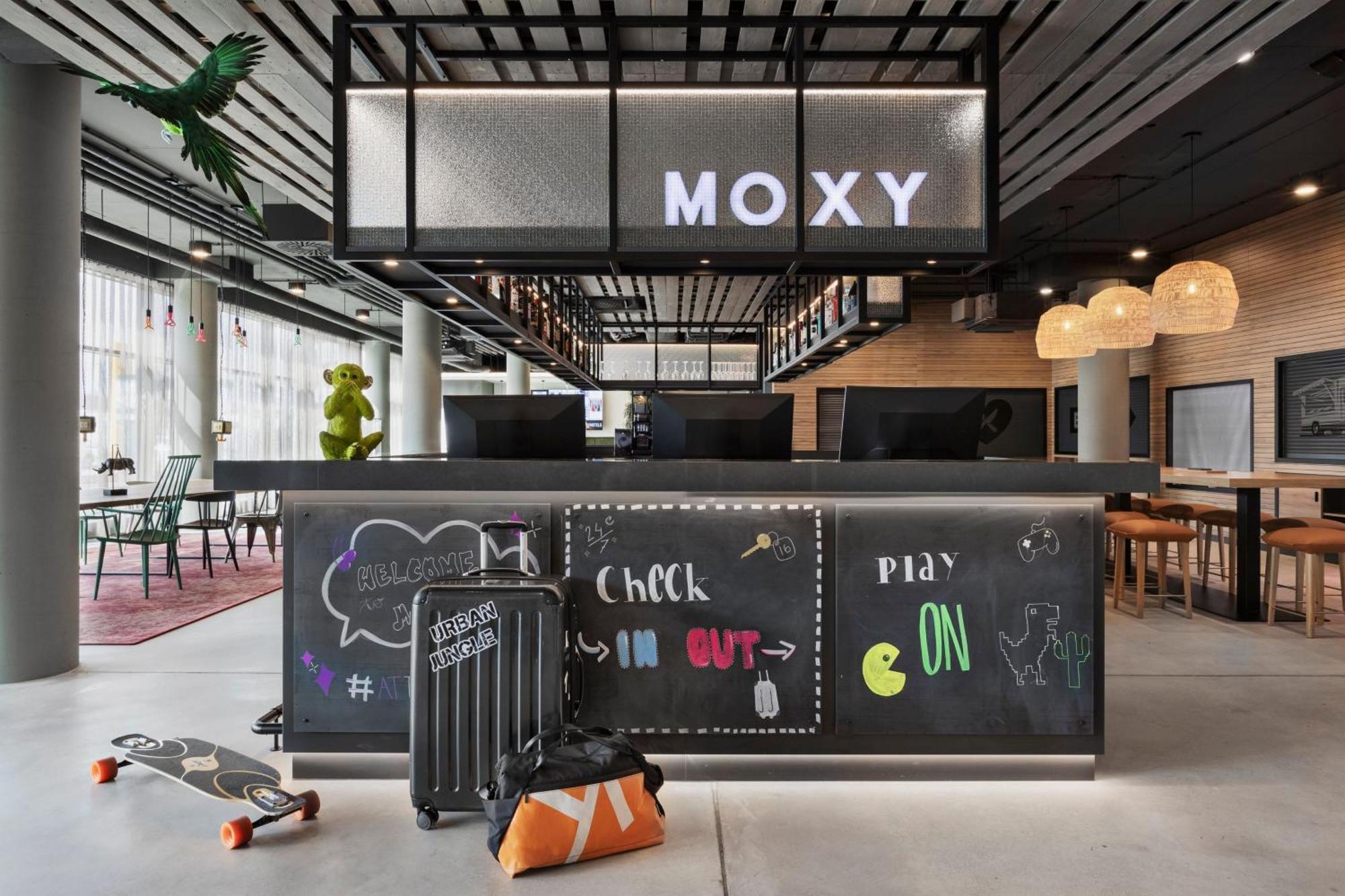 Moxy Vienna City East Exterior foto